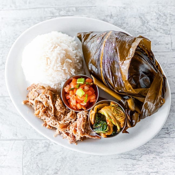 Keoki's Lau Lau and Kalua Pig Halms