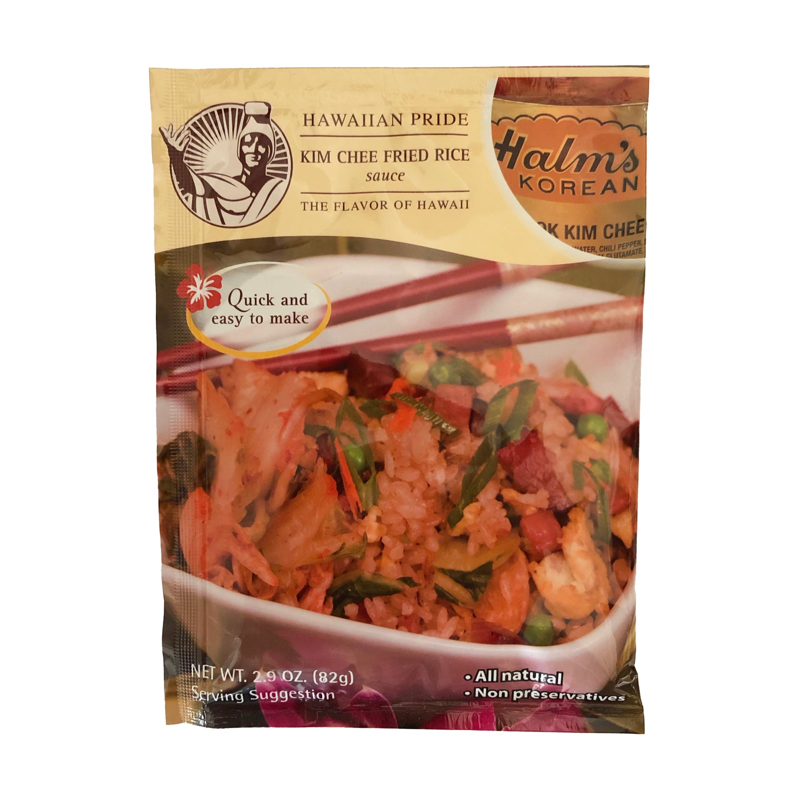 Hawaiian Pride Kim Chee Fried Rice Sauce
