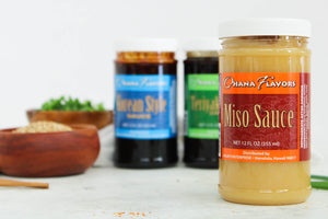 Ohana Blends Favorites Trio of Sauces - 3 Bottles of 12 oz Sauces
