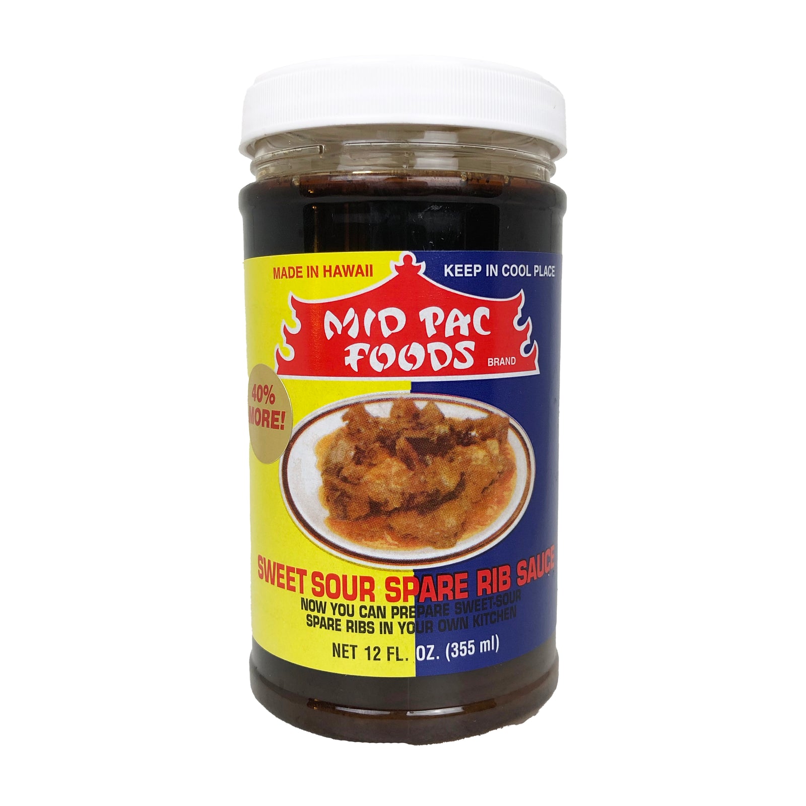 Mid Pac Foods - Sweet Sour Spare Ribs Sauce
